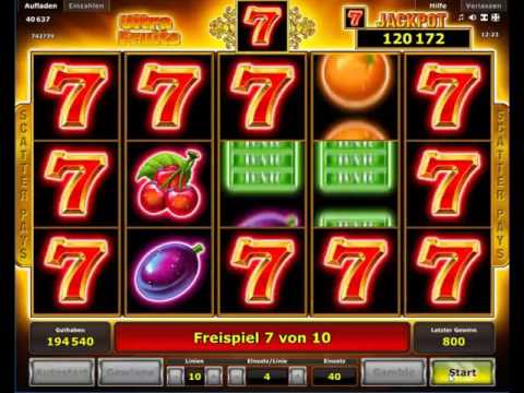 Ultra Fruits kostenlos spielen - Novomatic / Novoline
