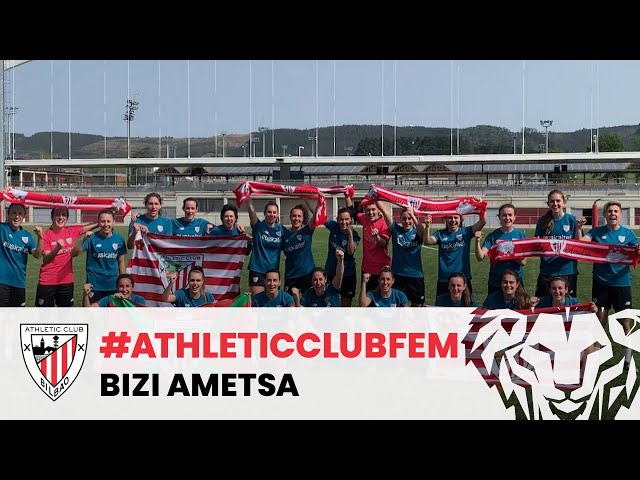 Vídeo relacionado con Athletic Club Polo Oficial del Club con el Lema: Bizi Ametsa - Living The Dream - de la Final de la Copa 2020 para Mujer, Rojo, S