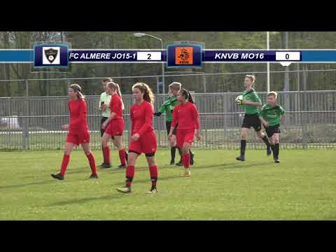 FC Almere JO15-1 - KNVB MO16