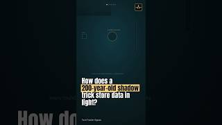 How does a 200-year-old shadow trick store data in light