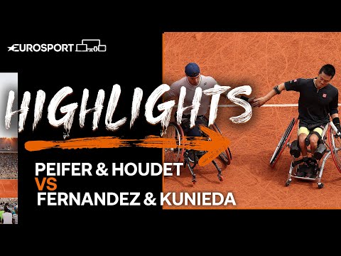 Fernandez & Kunieda Emerge Victorious in Wheelchair Doubles | Roland Garros 2022 | Eurosport Tennis