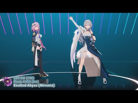 [HI3-5.8] ExAbyss Nirvana - Elysia D453 (Ice) - SS0 SW (740)