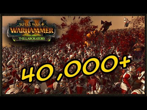 Massive 40,000+ Last Stand Of The Empire (AI Only) Total War Warhammer 2 Gameplay