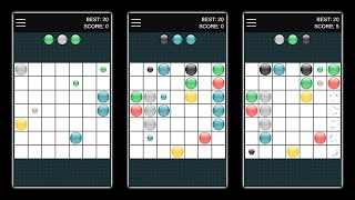 Color Lines 98 - Connect Dots - Unity Game video preview