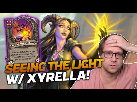 Seeing the Light with Xyrella! | Hearthstone Battlegrounds | Savjz