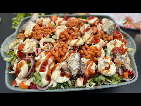 Let’s Make The Ultimate Party Pleasing Ghana Salad Recipe | Classic Salad Recipe | Vegetable Salad