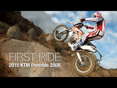 2015 KTM Freeride 250R First Ride - MotoUSA