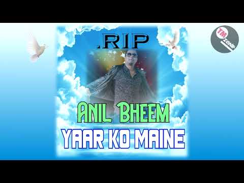 The Vocalist Anil Bheem - Yaar Ko Maine [ Bollywood Cover ] R.I.P Legend