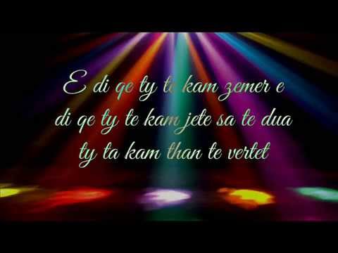 Albert Nura ft.Gjonny - t'kom zemer 2014 (with  Lyric)