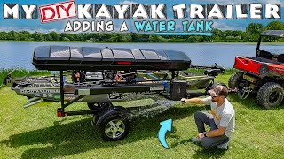 Building the ULTIMATE Kayak Trailer, BEST Upgrade So Far...