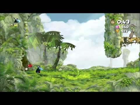 Rayman Origins 100% Playthrough: World 1 - Time Trials