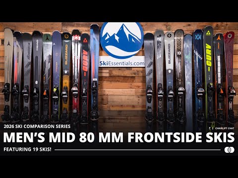 2026 Mid-80 mm Wide Frontside Ski Comparison with SkiEssentials