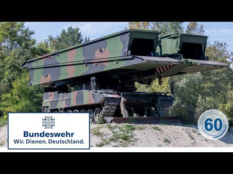 60 Sekunden Bundeswehr: Panzerschnellbrücke Leguan