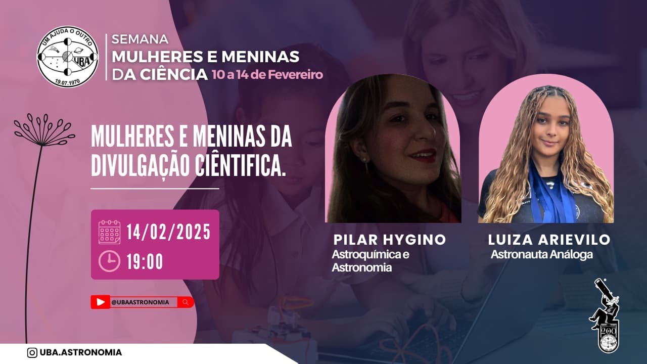 Semana meninas e mulheres na ciência