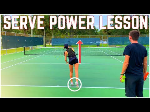 Serve Power Tennis Lesson with Anna thumbnail