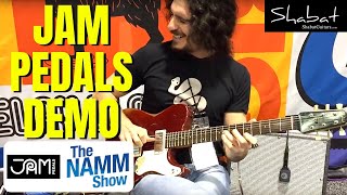Video thumbnail for Shabat Bobcat Demo at the Jam Pedals Booth | NAMM 2019 by Shabat Guitars