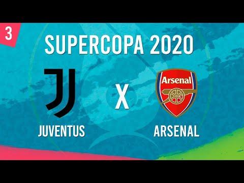 SUPERCOPA 2020 AO VIVO! JUVENTUS X ARSENAL