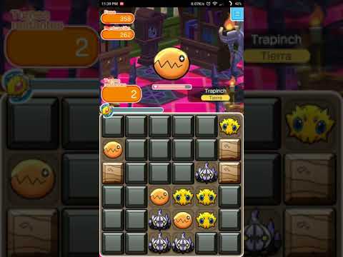 Pokémon Shuffle - Trapinch S Rank (Puzzle). Stage 358.