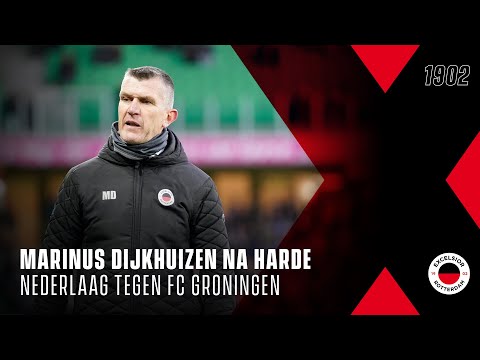 🎙️ Marinus Dijkhuizen na harde nederlaag in Groningen | "𝘿𝙞𝙩 𝙬𝙖𝙨 𝙯𝙬𝙖𝙖𝙧 𝙤𝙣𝙙𝙚𝙧𝙢𝙖𝙖𝙩𝙨"
