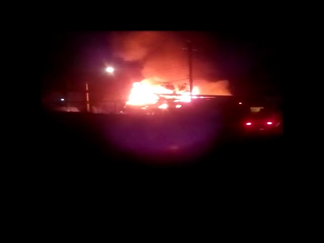 Пожар в Базарных Матаках