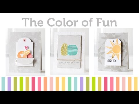 The Color of Fun Cards for SSS Blog Hop