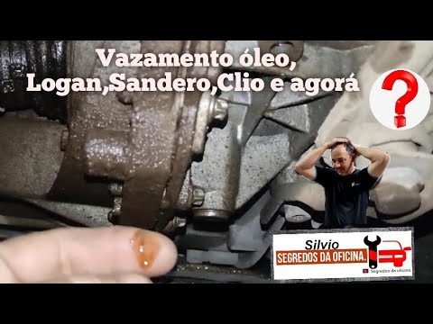 Vazamento óleo, Logan, Sandero, Clio, óleo da caixa ou motor. vazamento óleo coifa da caixa Sandero