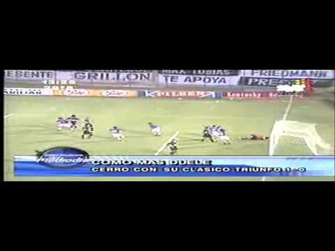 FRETES Y SU MOJOR GOL EN CERRO
