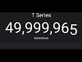 T Series Hits 50 Million Subscribers! (Old Footage)