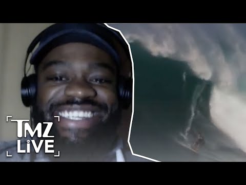 [TMZ]  Pro Surfer 100-Foot Wave Ride Caught On Video, World Record?!