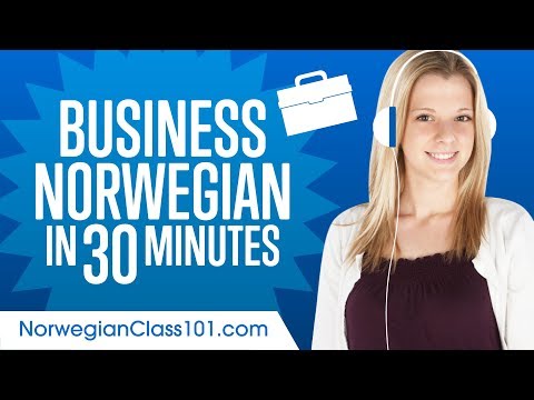 Learn Norwegian Business Language in 30 Minutes