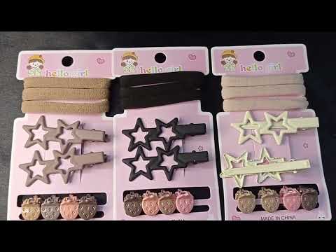 KIT COM 2 BICO DE PATO ESTRELA 2 BUCHINHAS E 4 MINI PIRANHAS