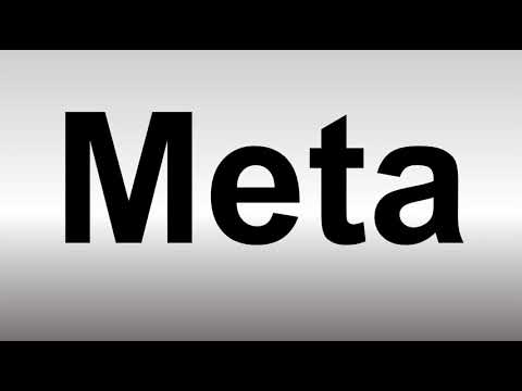 How to Pronounce Meta