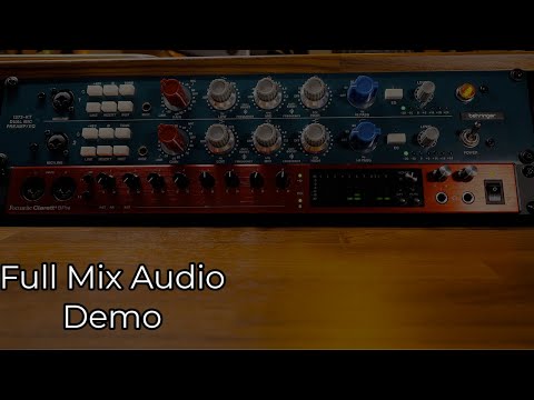 Behringer 1273kt Full Mix Audio Demo (Part1)