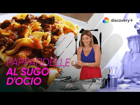 PAPPARDELLE AL SUGO D'OCIO (ANATRA) | Le ricette di Chiara Maci in giro per l'Italia