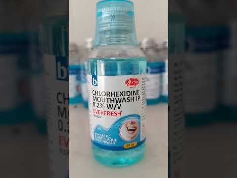 How To Use Mouthwash | Chlorhexidine Mouthwash |