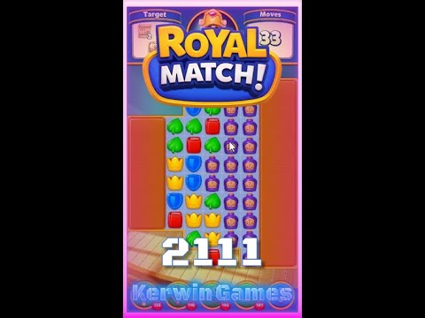 Royal Match Level 2111 - No Boosters Gameplay