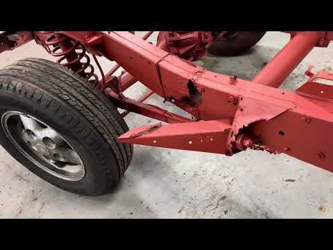 200Tdi defender starting the chassis repair