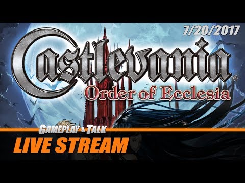 Castlevania: Order of Ecclesia Full Playthrough - Part 1 | Gameplay and Talk Live Stream #026