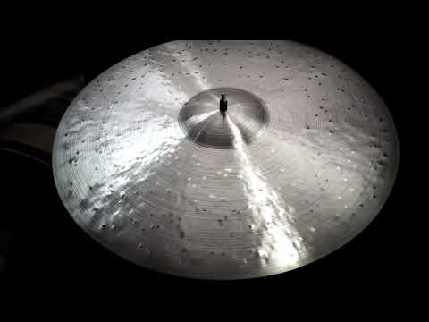 22 Rustico, 2334g after over hammering - Handcrafted cymbals by Craig Lauritsen