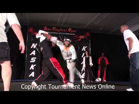 Leon Jefferson vs Kodaq Wray Men's Semi Final Fighting Grands at New England Open 2012