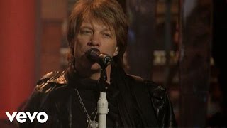 Bon Jovi - When We Were Beautiful (Live On Letterman)