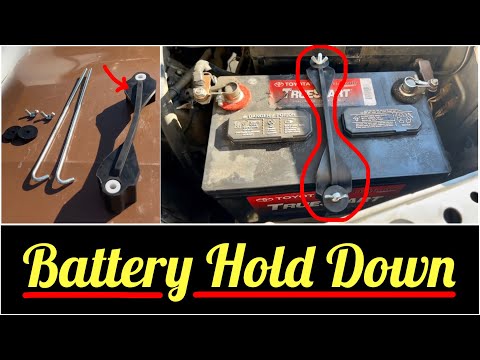 ✅Battery Hold Down Kit | How to Secure Your Car or Truck Battery
