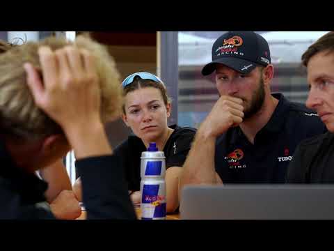 ALINGHI RED BULL RACING'S 18-YEAR OLD HELM MARIE MAZUAY