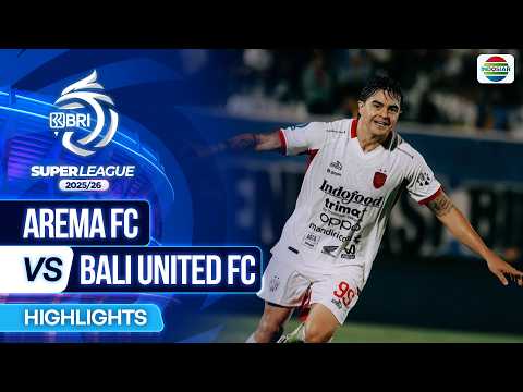 Arema FC VS Bali United FC - Highlights | BRI Super League 2025/26