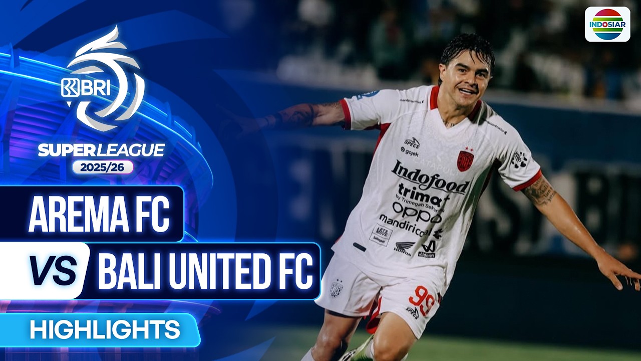 Arema vs Bali United Highlights