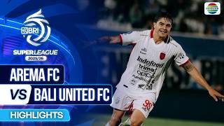 Download lagu Arema FC VS Bali United FC - Highlights | BRI Super League 2025/26 mp3