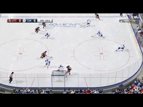 NHL 18 Playoffs - Toronto Maple Leafs Franchise - TOR 2 vs. OTT 0 - Season 2 part 9