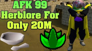 2 Amazing AFK Herblore Training Methods 99 For Only 20M