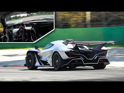 Apollo IE Intensa Emozione demo laps at Monza Circuit: OnBoard, Accelerations, Crackles & Sound!