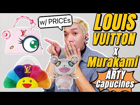 UPCOMING LOUIS VUITTON BAG(w/PRICE) LX x Takashi Murakami ARTY CAPUCINES Collection! LIMITED EDITION